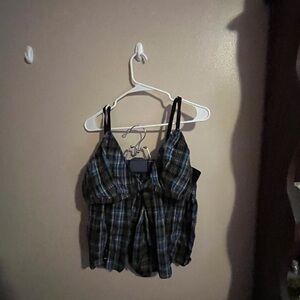 2 pc Savage X Fenty All Tied Up bralette and boxers.